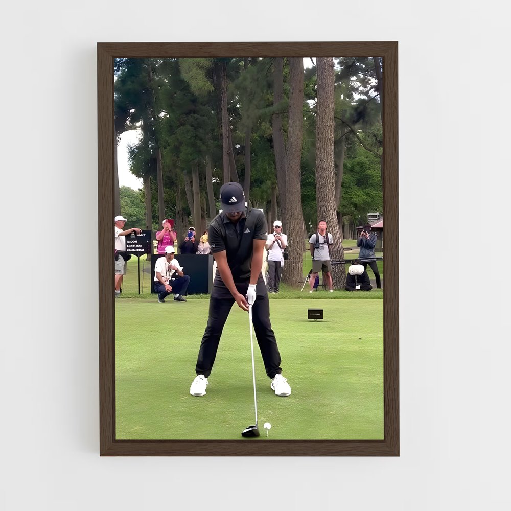 Poster Xander schauffele éternelle – affiche Golf (vue 5)